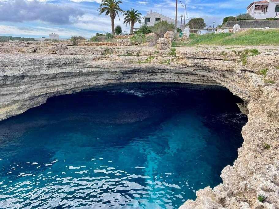 Mitjana Apartamento Con Piscina Ciutadella  Bagian luar foto