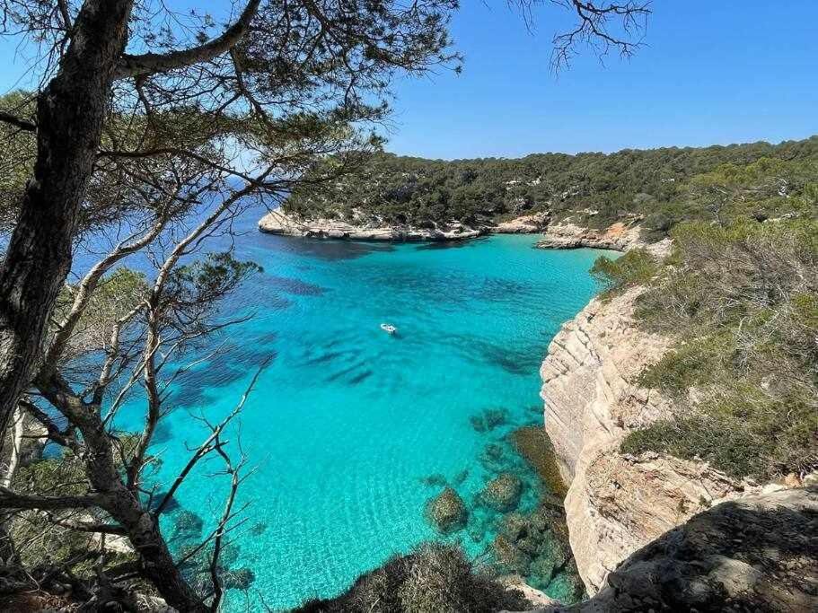 Mitjana Apartamento Con Piscina Ciutadella  Bagian luar foto