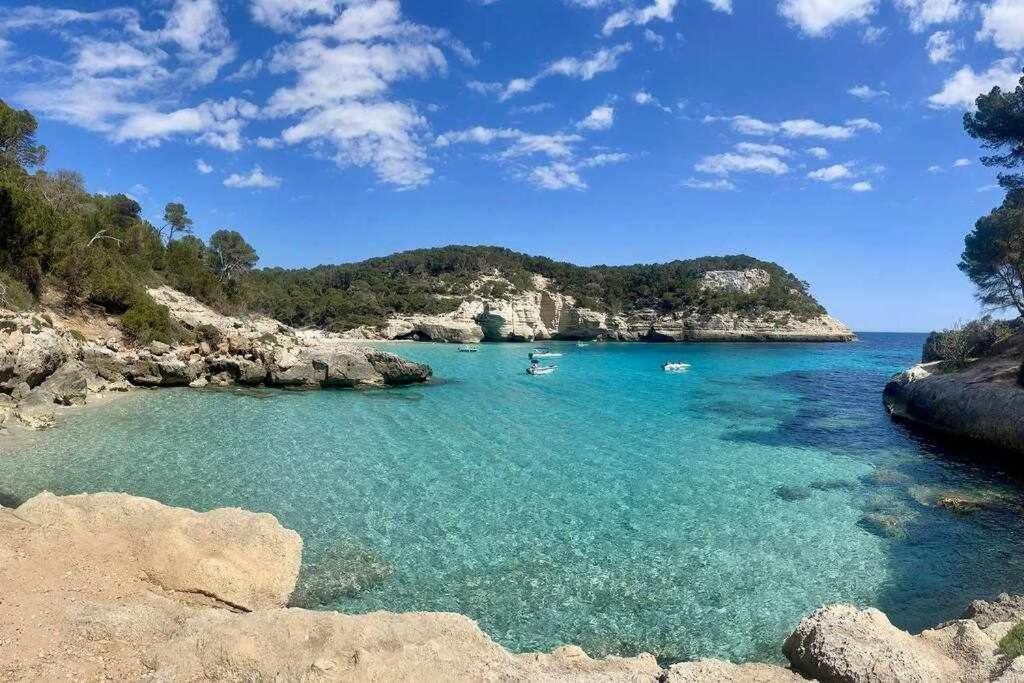 Mitjana Apartamento Con Piscina Ciutadella  Bagian luar foto