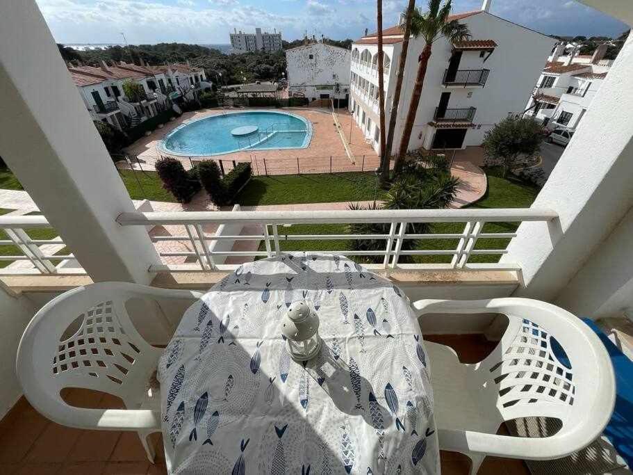 Mitjana Apartamento Con Piscina Ciutadella  Bagian luar foto